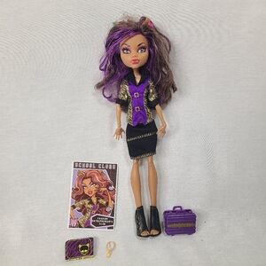 Monster High Clawdeen Wolf Gloom Beach Doll With Entrepreneur's Club Outfit